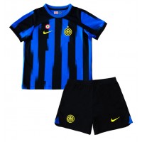 Dres Inter Milan Domaci za djecu 2023-24 Kratak Rukav (+ kratke hlače)